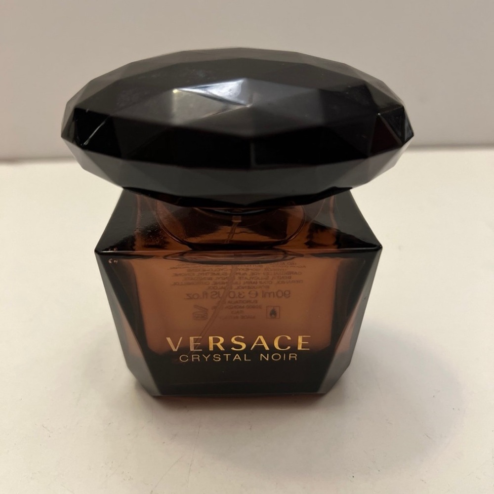 Versace Crystal Noir for Women Eau de Toilette Spray, 3 Ounce
